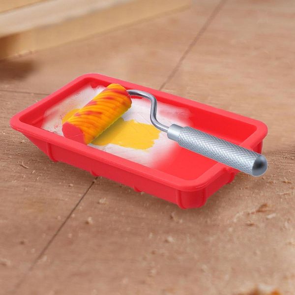 Paint Tray with Roller Multifunctional Easy to Clean Paint Roller Tray Set