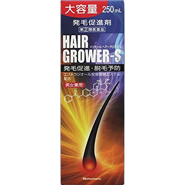 【指定第2類医薬品】ハツモール・ヘアーグロアーS 250mL ×3