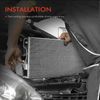AC Condenser A/C Air Conditioning w/ Bracket for Chrysler Pacifica 2003 04-06