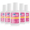 5 Pieces Nail Glue Quick Nail Tip Glue Extra-Strong Nail Glue False Nail Adhesive Quick Dry Super Strong Nail Tip (5PCS Nail Glue)