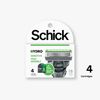 Schick Hydro 5 Sense Sensitive Skin Razor Refills for Men, 4 Count