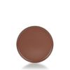 Everything Kitchens Modern Flat 12-Piece Lunch Plate Set | Brown, Terracotta & 