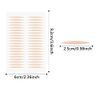 ALLY-MAGIC Double Eyelid Tapes 2400 Pieces Natural Invisible Fiber Eyelid Tape for Droopy Uneven Mono Y2-LSSYPT