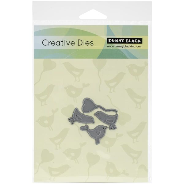 Penny Black Creative Dies-Tweets, 1.75"X1.62"