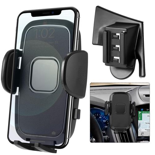 szyuchen Car Cell Phone Holder Mount for Ford Escape 2019 2018 2017 2016 2015 2014 2013 Accessories, Dashboard & Air Vent Bracket with Custom Base Compatible for 4.0"-7.0" Cell Phones