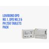 Lovibond DPD No.1, DPD No.3 & pH 250 Tablets Pack from Test All Water
