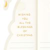 Hallmark Paper Wonder Displayable Pop Up Honeycomb Christmas Card (Angel)