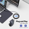 TECKNET Wired Mouse, 6400 DPI Ergonomic Mouse 6 Buttons Silent Mice 4 Adjustable DPI Vertical Mouse Compatible with Windows/Chrome/Laptop/Computer