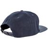 Blackskies® Vanguard Snapback Cap Wine Red Men's Baseball Cap Suede Faux Leather Men's Women's Cap - Baseball Cap Men Women Unisex Streetwear Outdoor Summer Leisure, navy blue