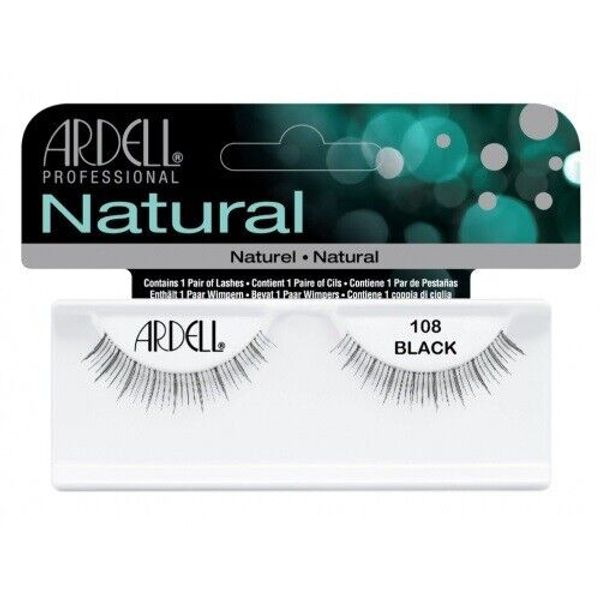 Ardell False Eyelashes #108 Black (10 Pack)