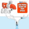 SEAFLO 14B Series 12V 1100 GPH Automatic Low Profile Bilge Pump