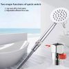 Brass Shower Head Water Flow Control Valve Universal Replacement (Red)