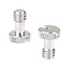 CAMVATE 1/4"-20 Slotted Screw for Quick Release Plate (2 Piece)