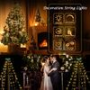 200LED Waterfall Light Christmas Tree Fairy String Lights Waterproof Party Decor