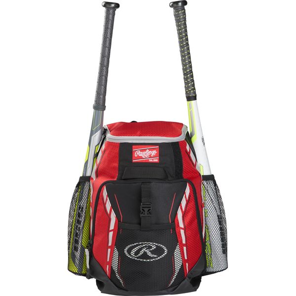 Rawlings | R400 Backpack Equipment Bag | Scarlet