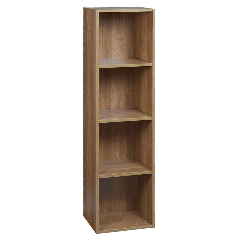 Estantería Madera De Teca 4 Niveles
