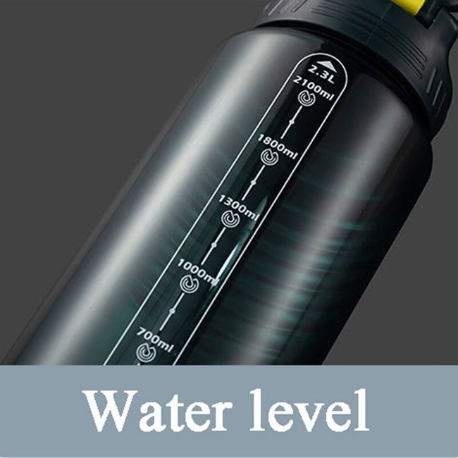 1.7L BPA FREE Water Bottle Sport Cup Large Fitness Water Bottle