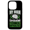 Traumatic Brain Injury Warrior TBI Case for iPhone 14 Pro