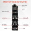 Front Driver Window Control Switch For Chevrolet GMC Sierra OE# 15883323 901-075