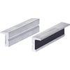 KS Tools 914.0081 Aluminium bench vice protective jaws with textured surface,120mm