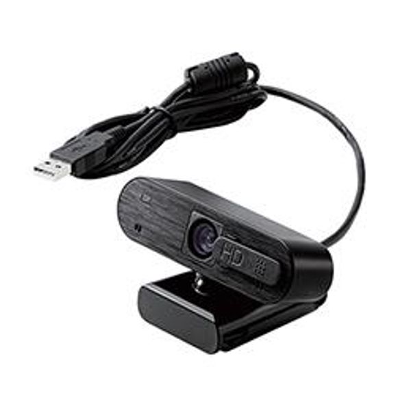 ELECOM Web Camera/2 Megapixels/Autofocus/Full HD/Built-in Microphone/Black UCAM-C820ABBK