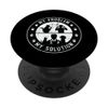 My Problem My Solution Pictogram Dad Veterinary Veterinarian PopSockets Standard PopGrip