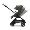 Bugaboo dragonfly urban city pushchair black forest green