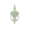 UAP 6 Inch Victorian Urn Door Knocker Concealed Fix in White (Face Fixed)