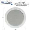 RV Ceiling Speaker | White 5.25" 35W | Camper Speakers | RV Replacement Speakers (2 Pack)