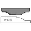 Magnate W1270 HSS Rosette Cutter - 2-13/16" Cutting Diameter