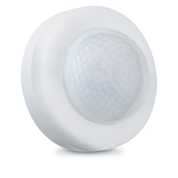 SEBSON Motion Detector Surface-Mounted Indoor – Presence Detector – Suitable for LED, Programmable, Ceiling Mounting, Infrared Sensor Range 20 m / 360°, 3-Wire