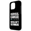 iPhone 16 Pro Cervical Cancer Wouldn't Recommend Sarcastic Humor Case