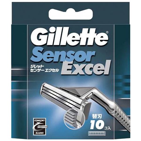 P&amp;G Gillette Sensor Excel Replacement Blade (10 pieces)