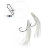 Xubbwov Fluke Rig 3/0 Double Hooks 6 pcs