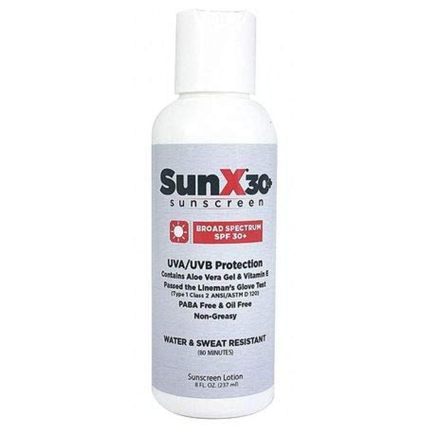 Sunscreen, Cream, Bottle, 8.000 oz. (2 Pieces)