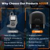 XTOOL AD20 Car OBD2 Scanner Bluetooth Code Reader Check Engine Diagnostic Tool