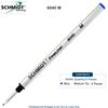 6 X - Schmidt 6040 Fineliner Spring Loaded Refill - Blue, Broad Point 1.0mm Tip