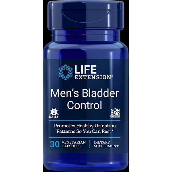 Life Extension MEN'S BLADDER CONTROL 30 VEGETARIAN CAPSULES