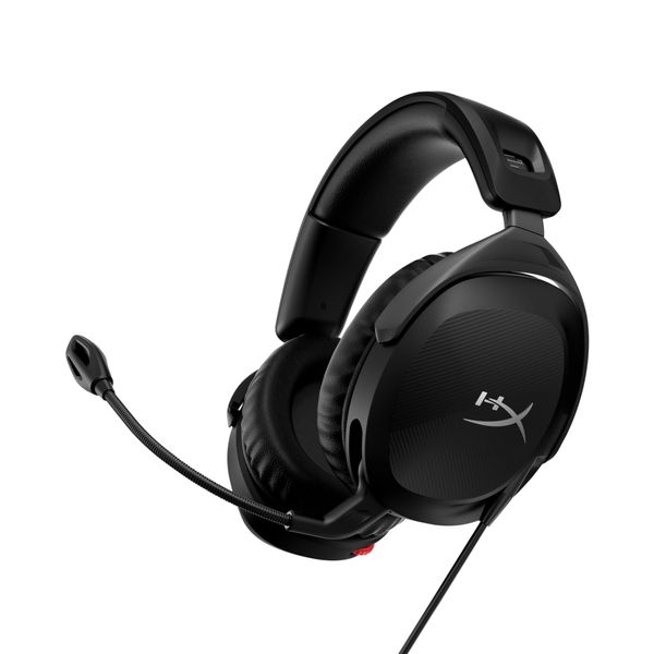 HYPERX 519T1AA Cloud Stinger 2 – Lightweight over-ear headset with mic, Swivel-to-mute function, 50mm drivers, PC Compatible, Black