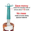 ORXPLUS TOOLS Caulk Cap, Caulk Saving Cap,Caulk Saver