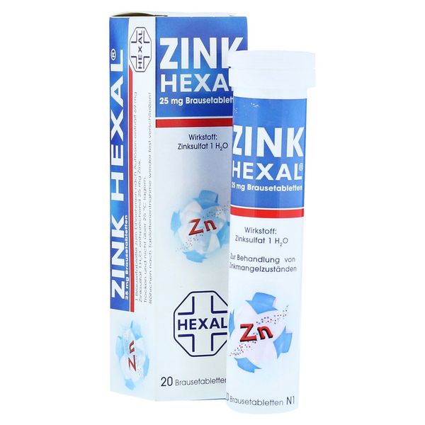 Zinc Hexal Effervescent Tablets Pack of 20