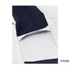 Natural Smile Zip Up Scrub, beige/navy, S