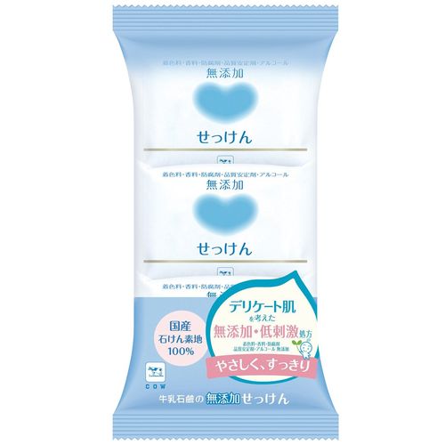 Cow Brand Additive-Free Soap 3.5 oz (100 g) x 3 Packs