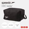 Speedo SD98B66 Pool Bag, Waterproof, Small, Unisex, Black/Red