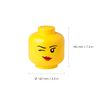 LEGO 40311726 Storage Head Small-Silly, Yellow