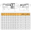 Hydraulic ISO A Quick Release Coupling, Male (3/4" BSP)