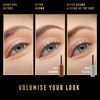 Max Factor 2000 Calorie Volumising Brow Sculpt Gel, Long-Lasting, Plumped & Fuller-Looking Brows, Waterproof, Smudge-Proof, Shapes & Intensifies, 001 Dark Blonde, 4.5ml
