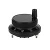 Hilitand Rotary Encoder Manual Pulse Manual Type (Black)