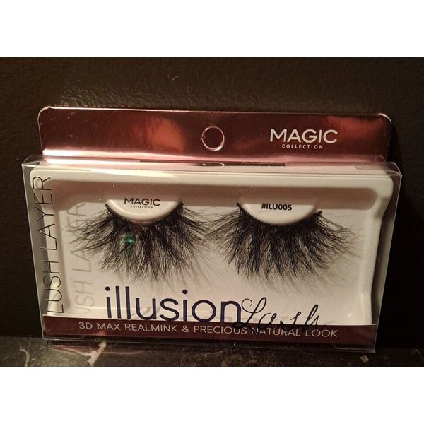 #ILU005 llusion Lash Magic Magic Collection Lush 3D False Eyelashes