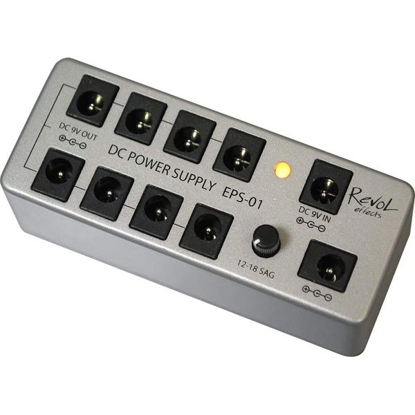 Revol Effects Power Supply DC POWER SUPPLY SET EPS-01SET (with adapter/DC cable)